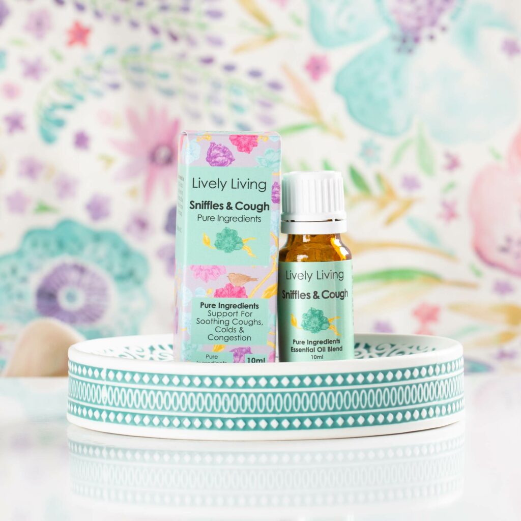 Sniffles and Cough Lively Living Oil Heavens Candles