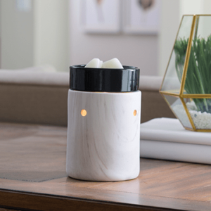 White Marble Illumination Warmer