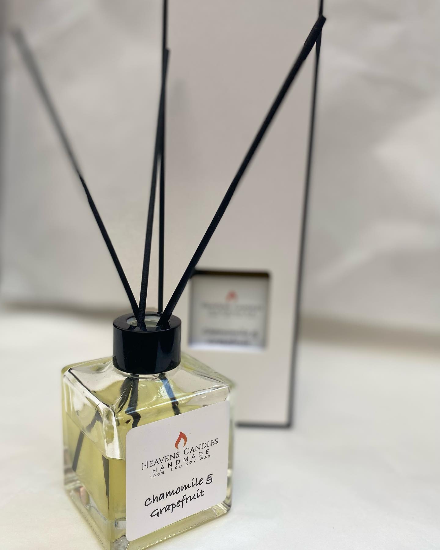 chamomile and grapefruit reed diffuser